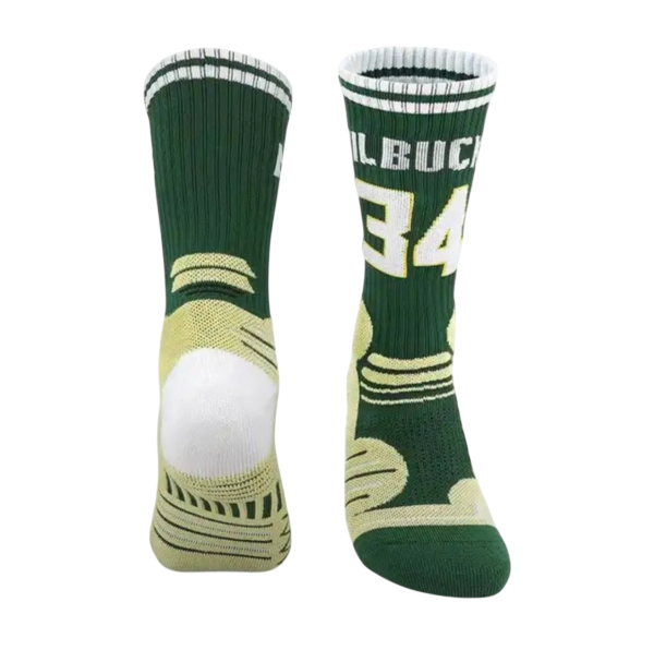 Баскетбольные носки Milwaukee Bucks 34